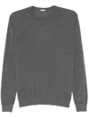 Malo Crew Neck Sweater In Grey