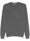 Malo Crew Neck Sweater In Grey