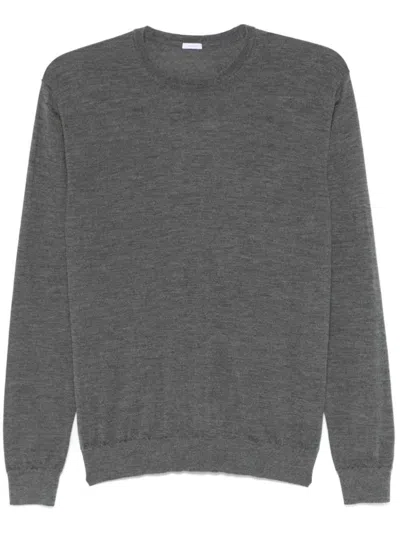 Malo Crew Neck Sweater In Grey