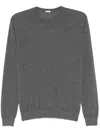 Malo Crew Neck Sweater In Grey