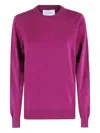 Malo Crew-neck Sweater In Pink