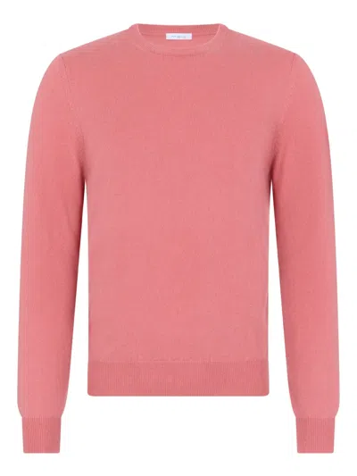 Malo Crew-neck Sweater In Pink