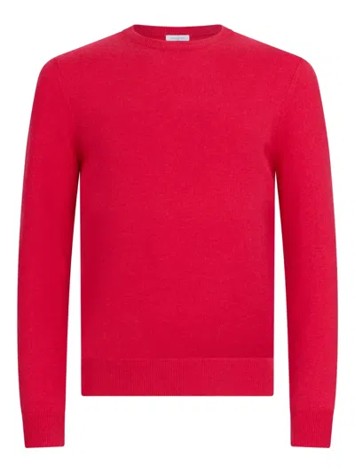 Malo Crew-neck Sweater In Red