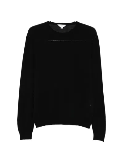 Malo Crew-neck Top In Black