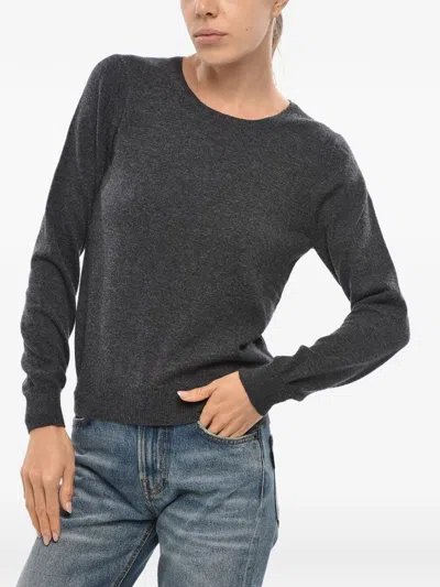Malo Crew-neck Sweater In Gray