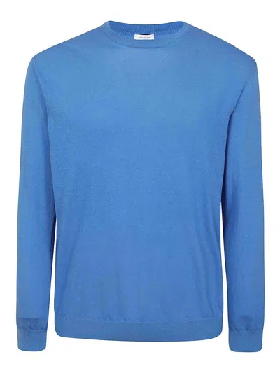 Malo Crewneck Sweater In Light Blue