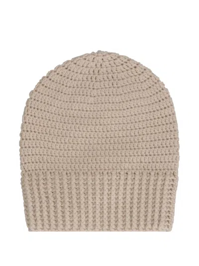 MALO CROCHET-KNIT BEANIE