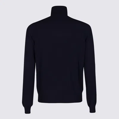 MALO DARK BLUE CASHMERE JUMPER