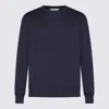 Malo Blue Solid Regular Sweaters In Blue
