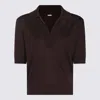 Malo Brown Wool Polo Shirt