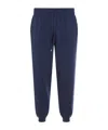 Malo Drawstring-waist Track Pants In Blue