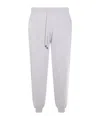 Malo Relaxed Fit Trousers Elastic Waistband In White