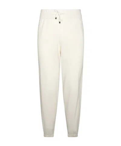 Malo Drawstring Sweatpants In White