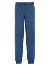 Malo Drawstring Trousers In Blue