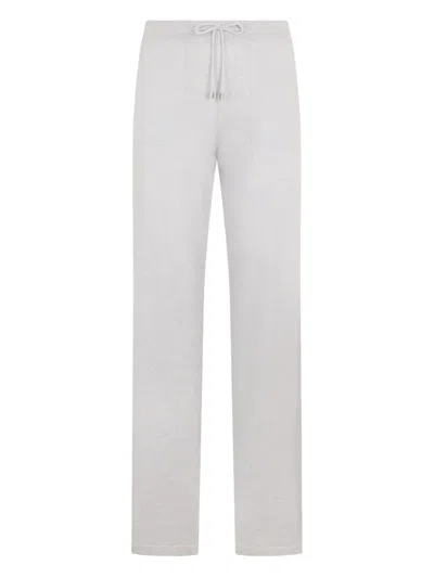 Malo Drawstring Trousers In Gray