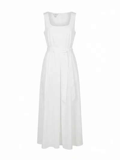 Malo Dress In White
