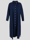 Malo Dress Woman In Blue
