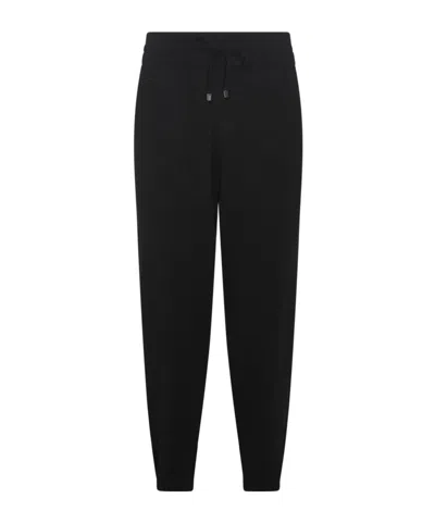 Malo Elastic Waist Casual Pants In Black