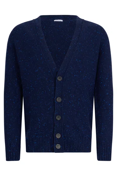 Malo Elegant Dark Blue Cardigan For Any Occasion