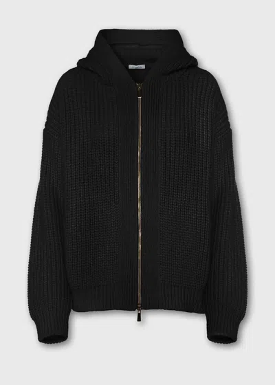 Malo Felpa In Cashmere In Black