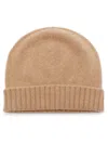 Malo Fine-knit Cashmere Beanie In Neutrals