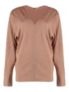 Malo Fine-knit Jumper In Neutrals