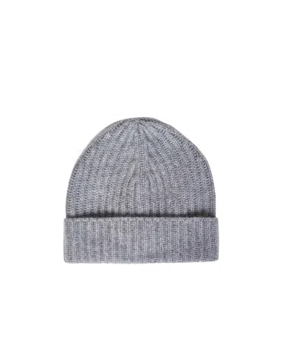 Malo Flanged Hat In Gray