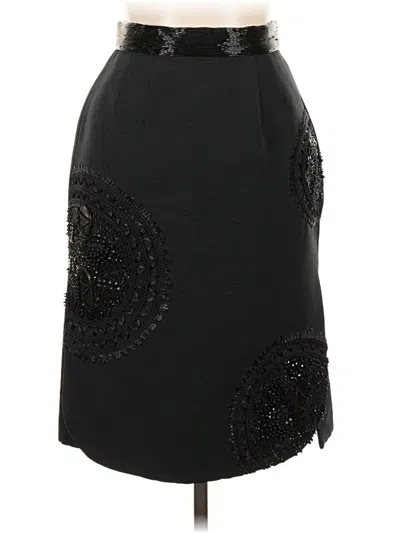 Pre-owned Malo Formal Skirt In Black