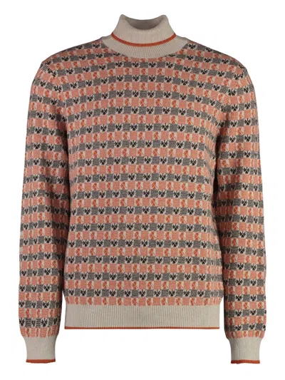 MALO GEOMETRIC-PATTERN SWEATER