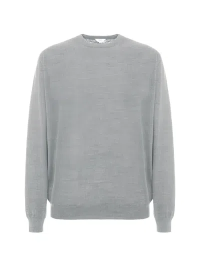 Malo Giacomo Sweatshirt Mit Rundem Ausschnitt In Gray