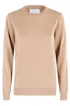 Malo Crew-neck Sweater In Brown