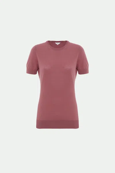 Malo Girocollo In Cotone Makò In Pink