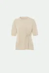 Malo Girocollo In Luxury Cashmere In Neutral