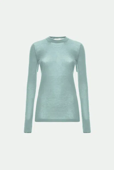 Malo Ultra-fine Cashmere Crewneck In Orange