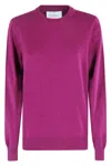 Malo Crew-neck Sweater In Pink