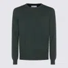 Malo Maglia Girocollo In Lana Vergine In Blue