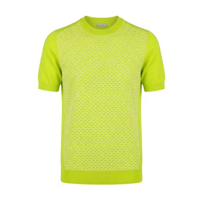 Malo Green Cotton Men Sweater