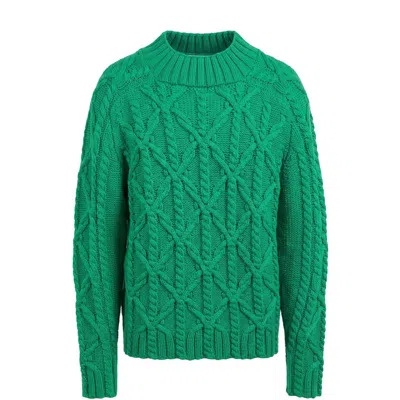 Malo Green Cotton Men's Men's Sweater