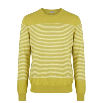 Malo Green Cotton Men's Men's Sweater