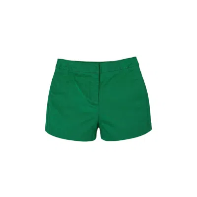 Malo Cotton Womens Shorts In Green