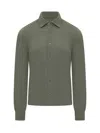 Malo Green Regular Solid Shirt In Green