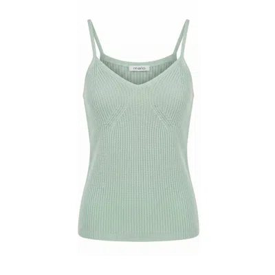 Malo Green Wool Women Tank