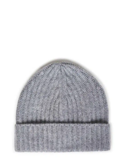 Malo Grey Fisherman's Rib Hat