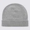 Malo Ribbed Cuff Soft Texture Hat In Gray