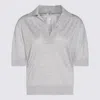 Malo Grey Wool Polo Shirt