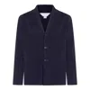 Malo Flap-pocket Button Jacket In Blue