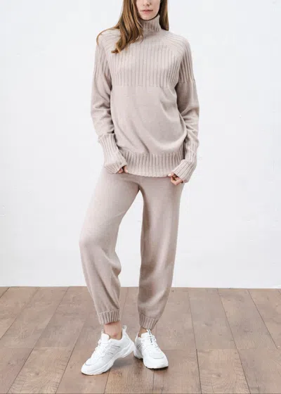 Malo Jogging In Cashmere In Neutral