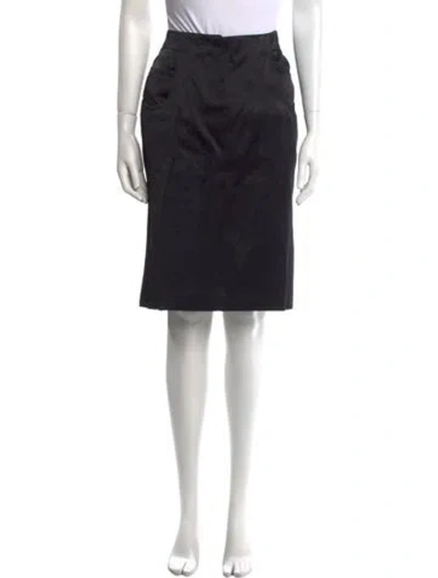 Pre-owned Malo Knee-length Skirt In Black