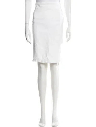 Pre-owned Malo Knee-length Skirt In Neutrals