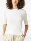 Malo Cashmere And Silk Crewneck Sweater In Neutral